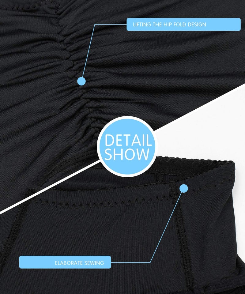 NonEcho Men Padded Brief Shapewear Shorts Butt Booster Underwear Hip-up Body Shaper Boxer Enhancer X-Large - Image 4